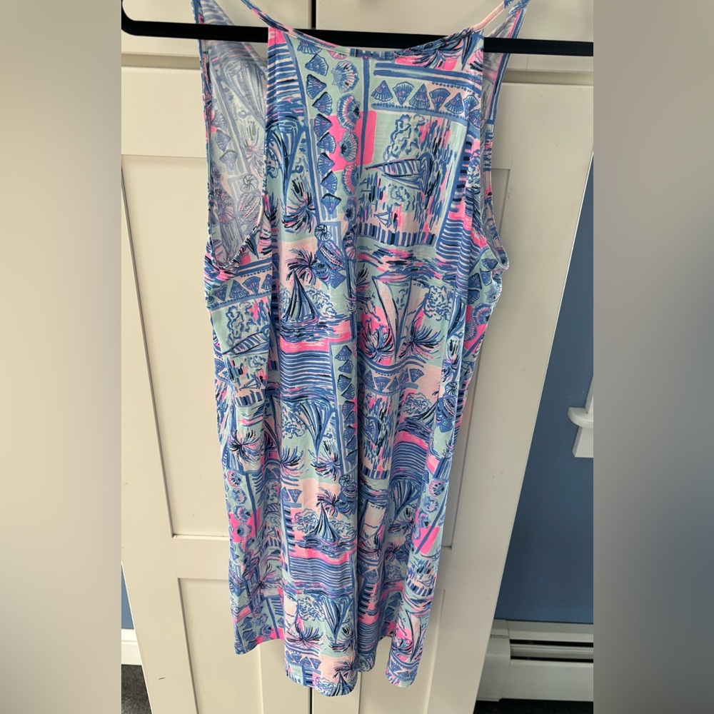Lilly Pulitzer Margot dress whisper blue (M)